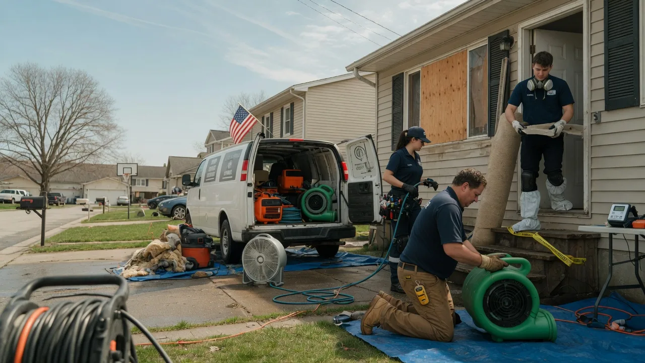 Water Damage Restoration in Purlear, NC near me